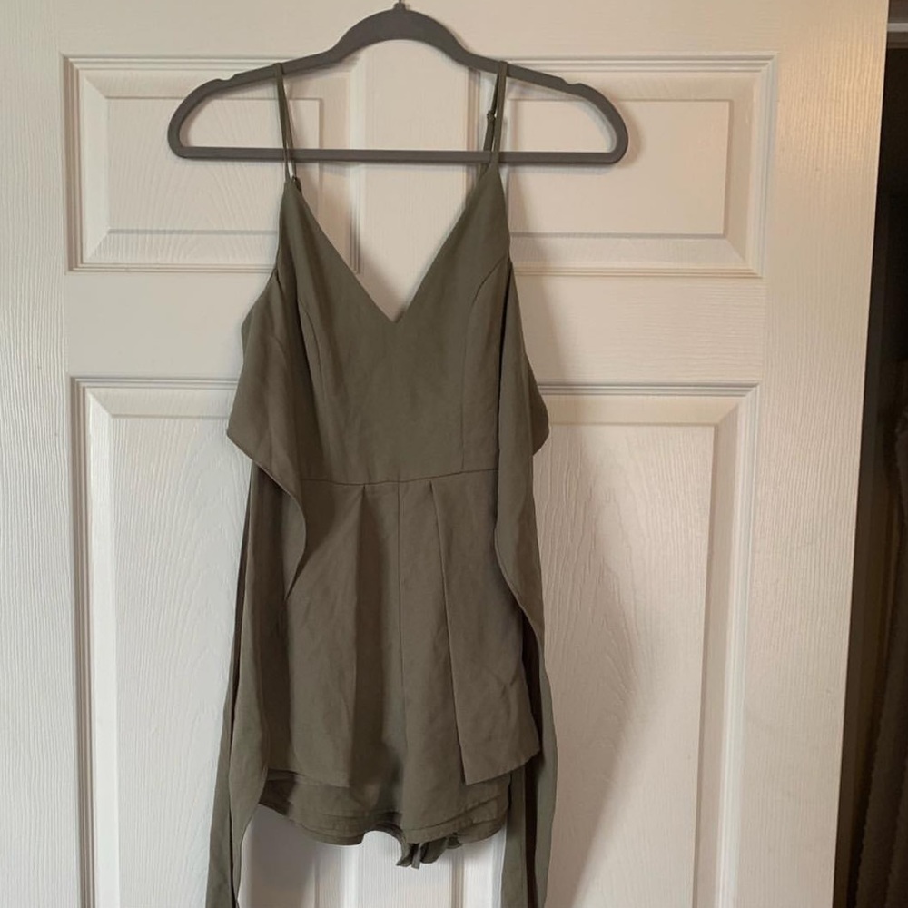 Army Green Romper